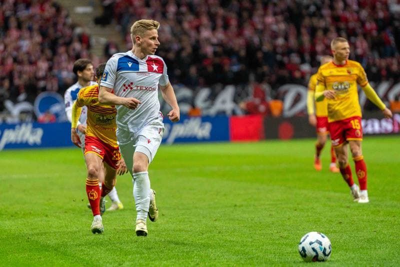 Football. Polish Supercup. Wisla Krakow - Jagiellonia Bialystok. 02.04.2025