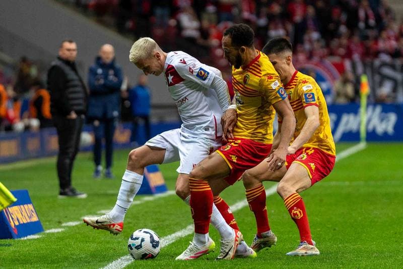 Football. Polish Supercup. Wisla Krakow - Jagiellonia Bialystok. 02.04.2025