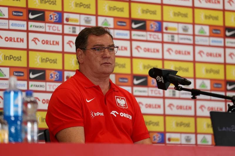 Football. Poland national team. Press Conference. 01.09.2025