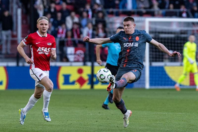 Football. UEFA Conference League. AZ Alkmaar - FC Shakhtar Donetsk. 16.05.2026