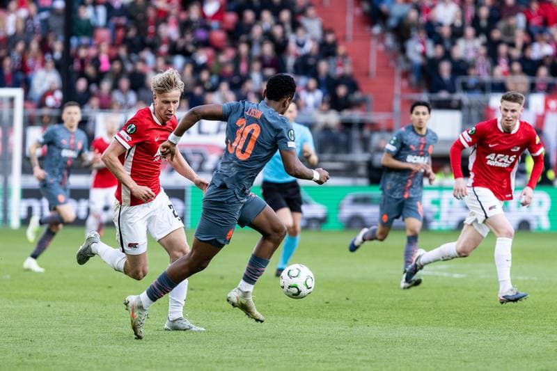 Football. UEFA Conference League. AZ Alkmaar - FC Shakhtar Donetsk. 16.05.2026