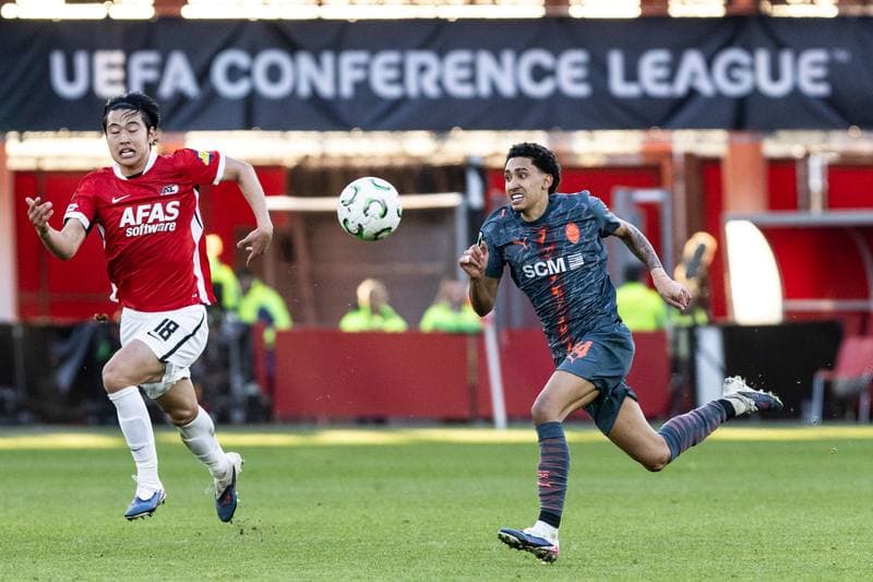 Football. UEFA Conference League. AZ Alkmaar - FC Shakhtar Donetsk. 16.05.2026