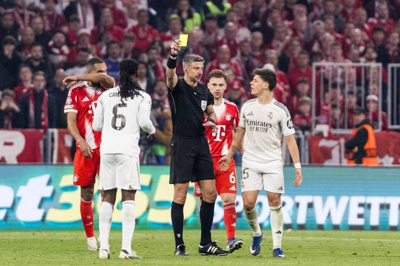 Football. UEFA Champions League. FC Bayern Munich - Real Madrid. 15.04.2026