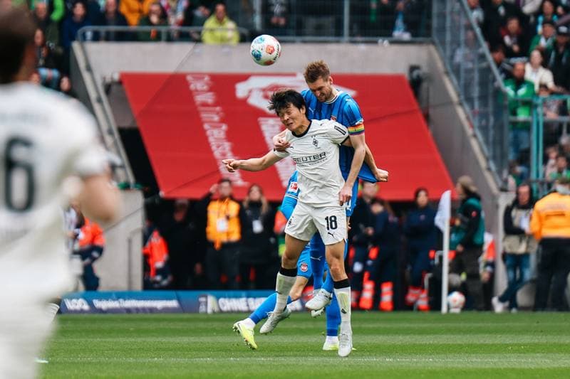 Football. Bundesliga. Borussia Moenchengladbach - 1.FC Heidenheim. 04.04.2026