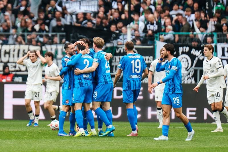 Football. Bundesliga. Borussia Moenchengladbach - 1.FC Heidenheim. 04.04.2026