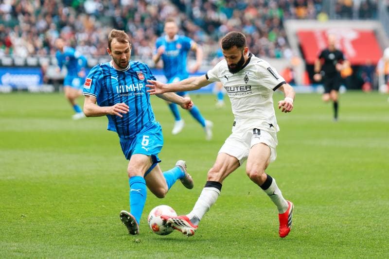 Football. Bundesliga. Borussia Moenchengladbach - 1.FC Heidenheim. 04.04.2026