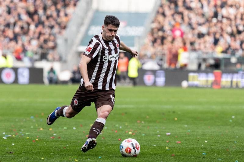 Football. Bundesliga. FC St. Pauli - Eintracht Frankfurt. 08.03.2026