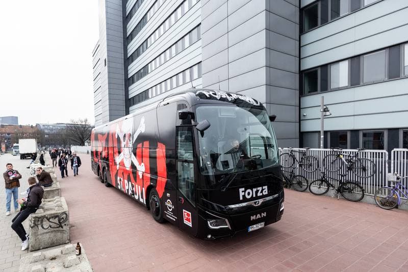 Football. Bundesliga. FC St. Pauli - Eintracht Frankfurt. 08.03.2026