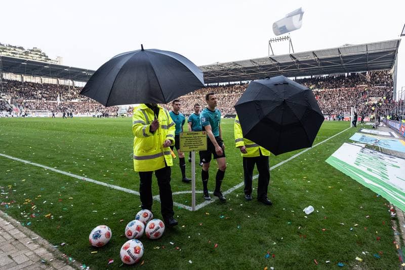 Football. Bundesliga. FC St. Pauli - Eintracht Frankfurt. 08.03.2026