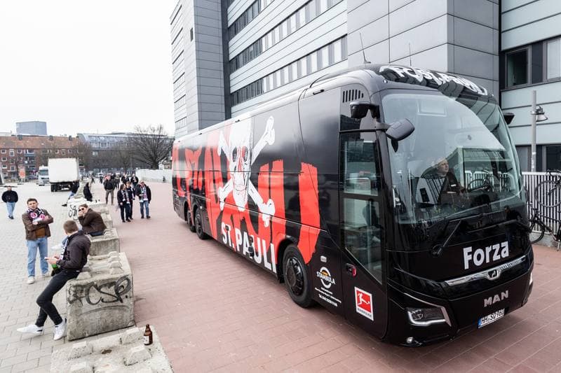 Football. Bundesliga. FC St. Pauli - Eintracht Frankfurt. 08.03.2026