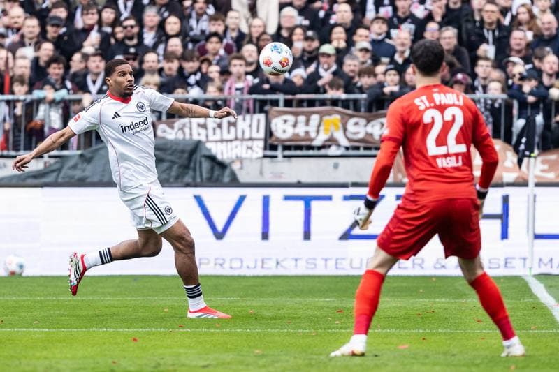 Football. Bundesliga. FC St. Pauli - Eintracht Frankfurt. 08.03.2026