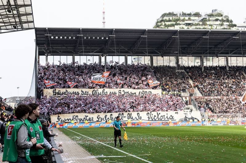 Football. Bundesliga. FC St. Pauli - Eintracht Frankfurt. 08.03.2026