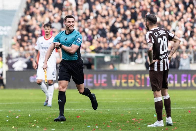 Football. Bundesliga. FC St. Pauli - Eintracht Frankfurt. 08.03.2026