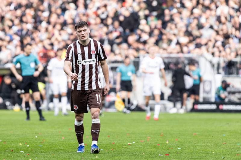 Football. Bundesliga. FC St. Pauli - Eintracht Frankfurt. 08.03.2026