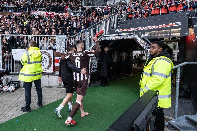 Football. Bundesliga. FC St. Pauli - Eintracht Frankfurt. 08.03.2026