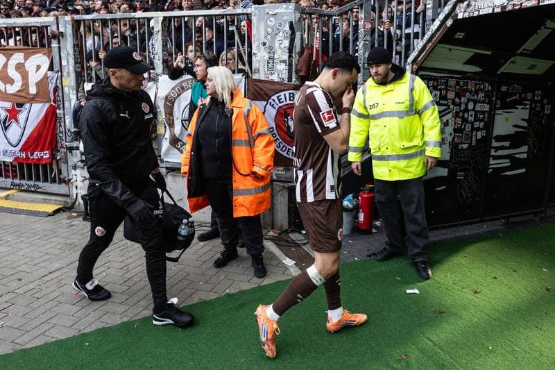 Football. Bundesliga. FC St. Pauli - Eintracht Frankfurt. 08.03.2026