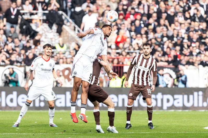 Football. Bundesliga. FC St. Pauli - Eintracht Frankfurt. 08.03.2026