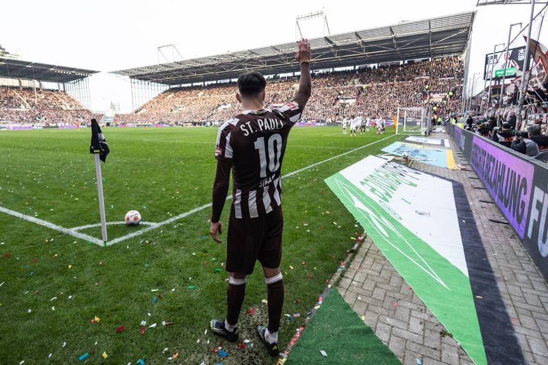 Football. Bundesliga. FC St. Pauli - Eintracht Frankfurt. 08.03.2026