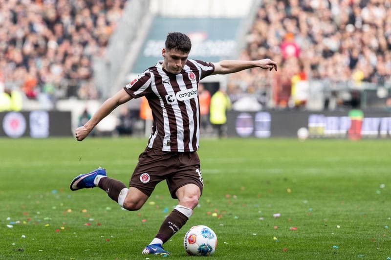 Football. Bundesliga. FC St. Pauli - Eintracht Frankfurt. 08.03.2026