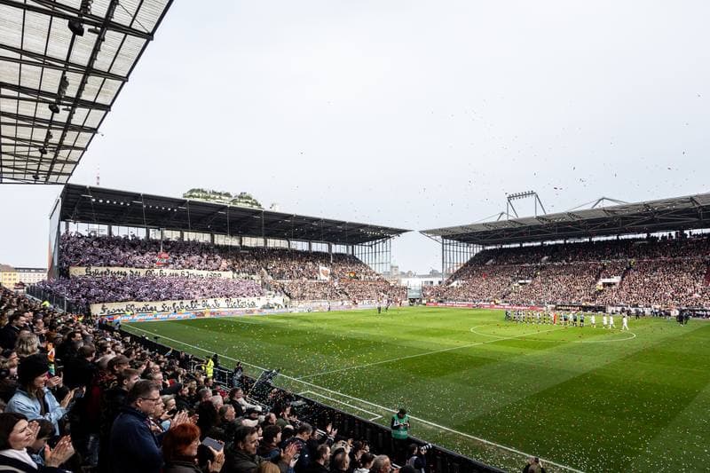 Football. Bundesliga. FC St. Pauli - Eintracht Frankfurt. 08.03.2026