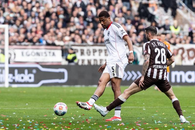 Football. Bundesliga. FC St. Pauli - Eintracht Frankfurt. 08.03.2026