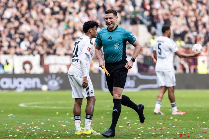 Football. Bundesliga. FC St. Pauli - Eintracht Frankfurt. 08.03.2026
