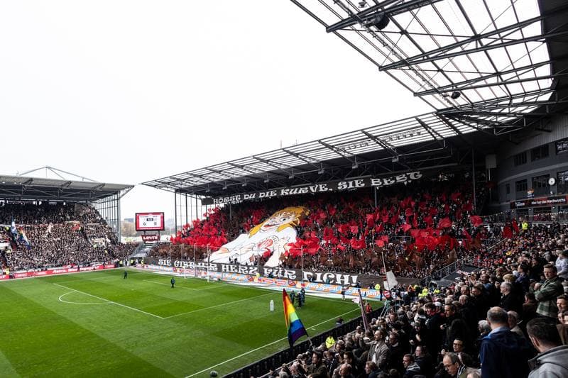 Football. Bundesliga. FC St. Pauli - Eintracht Frankfurt. 08.03.2026