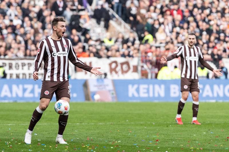 Football. Bundesliga. FC St. Pauli - Eintracht Frankfurt. 08.03.2026