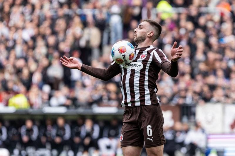 Football. Bundesliga. FC St. Pauli - Eintracht Frankfurt. 08.03.2026