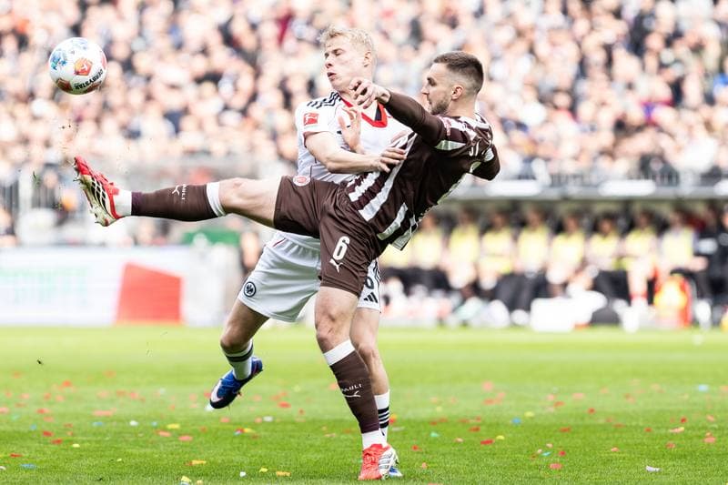 Football. Bundesliga. FC St. Pauli - Eintracht Frankfurt. 08.03.2026