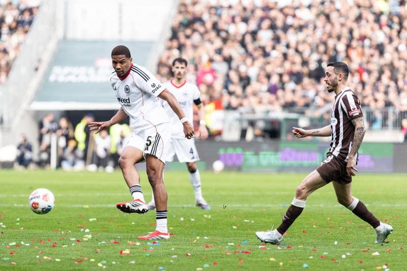 Football. Bundesliga. FC St. Pauli - Eintracht Frankfurt. 08.03.2026