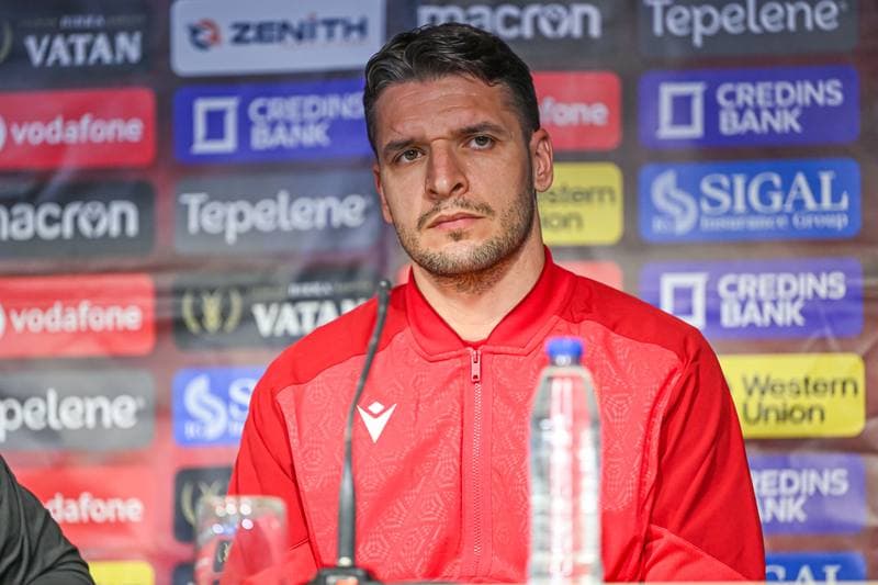 Football. Albania. Press Conference. 30.03.2026