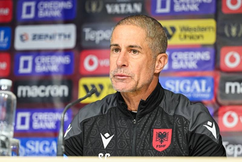 Football. Albania. Press Conference. 30.03.2026