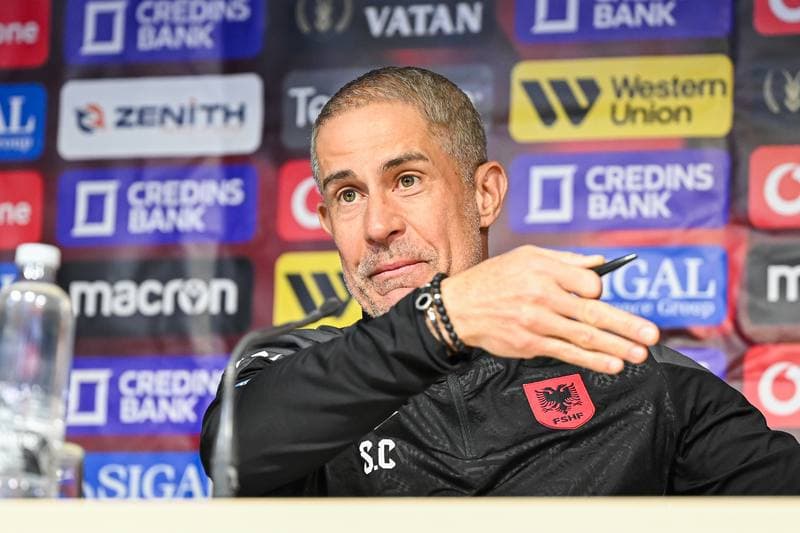 Football. Albania. Press Conference. 30.03.2026