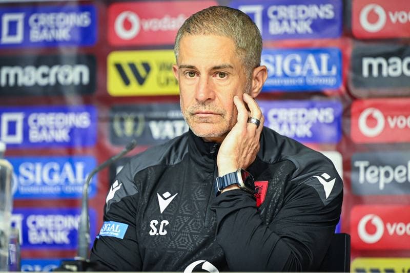 Football. Albania. Press Conference. 30.03.2026