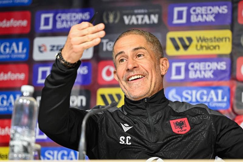 Football. Albania. Press Conference. 30.03.2026