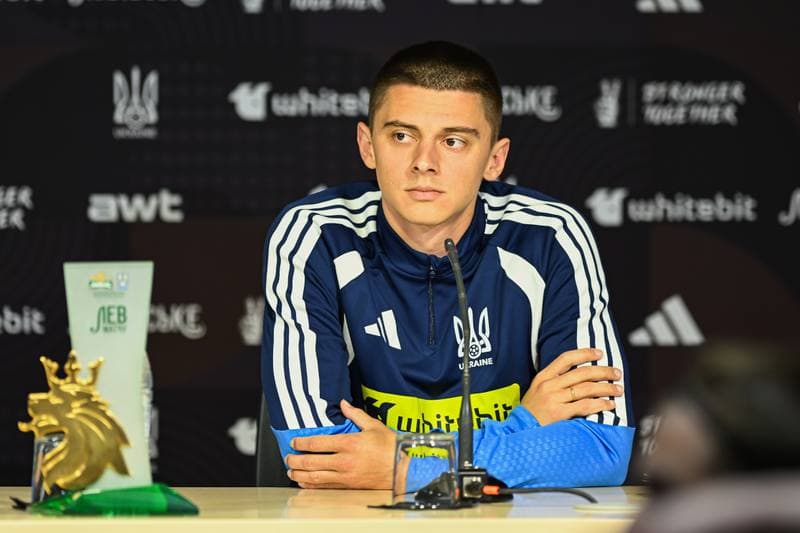 Football. Ukraine. Press Conference. 30.03.2026