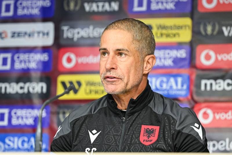 Football. Albania. Press Conference. 30.03.2026