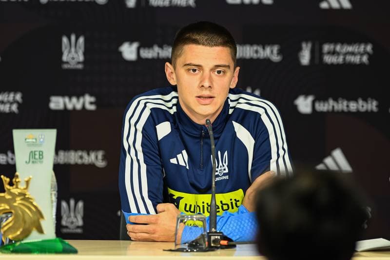 Football. Ukraine. Press Conference. 30.03.2026