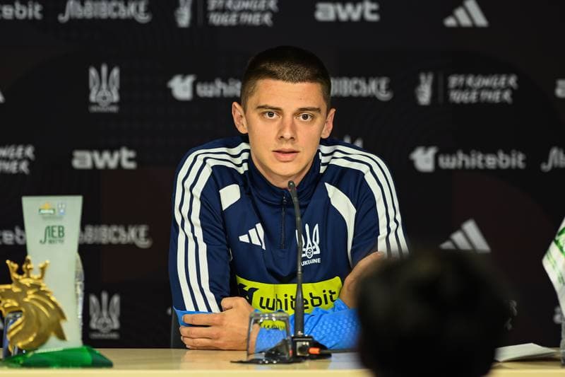 Football. Ukraine. Press Conference. 30.03.2026