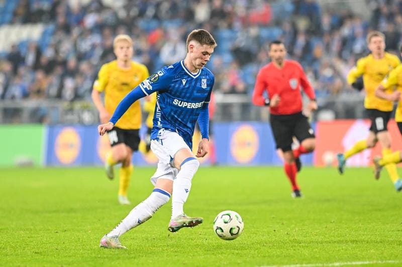 Football. UEFA Conference League. Lech Poznan - KuPS. 26.02.2026