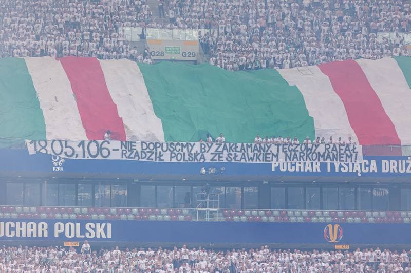 Football. Puchar Polski. Legia Warsaw - Pogon Szczecin. 02.05.2025