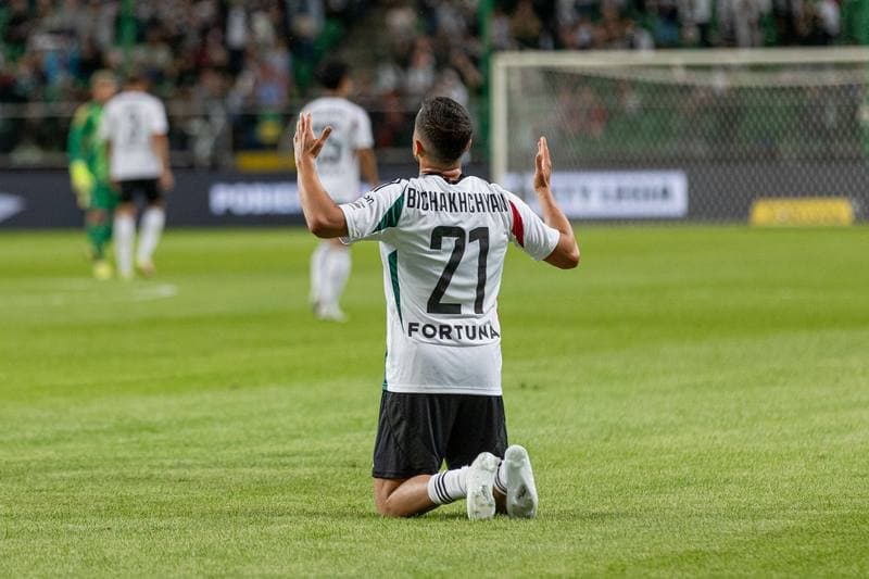 Football. UEFA Europa League. Legia Warsaw - FK Aktobe. 10.07.2025