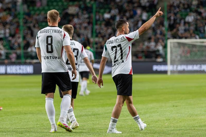 Football. UEFA Europa League. Legia Warsaw - FK Aktobe. 10.07.2025