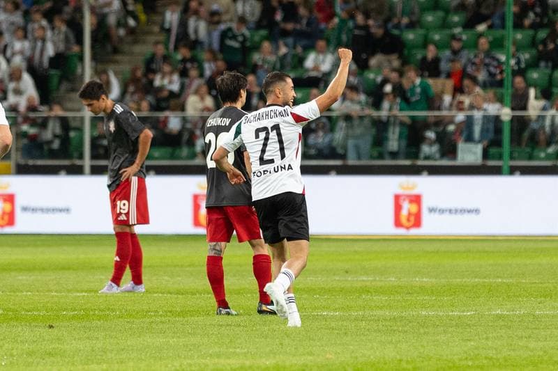 Football. UEFA Europa League. Legia Warsaw - FK Aktobe. 10.07.2025