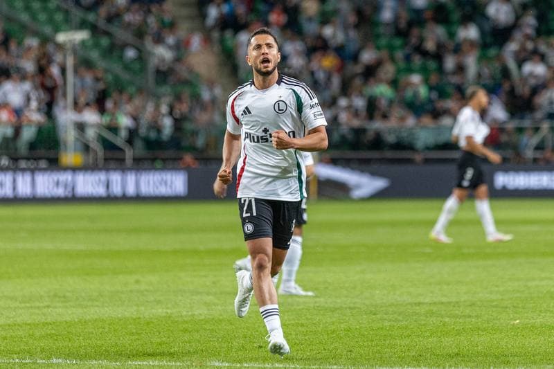 Football. UEFA Europa League. Legia Warsaw - FK Aktobe. 10.07.2025
