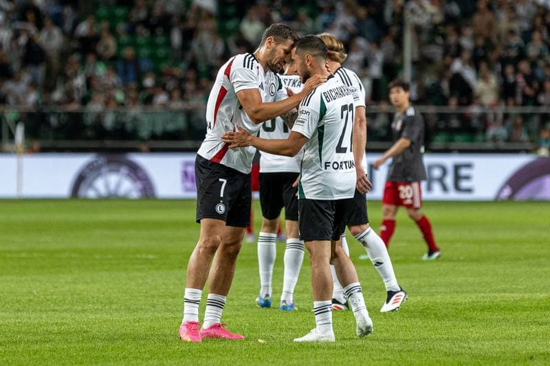 Football. UEFA Europa League. Legia Warsaw - FK Aktobe. 10.07.2025