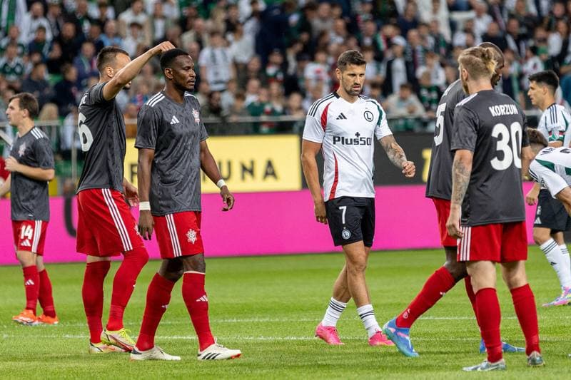Football. UEFA Europa League. Legia Warsaw - FK Aktobe. 10.07.2025