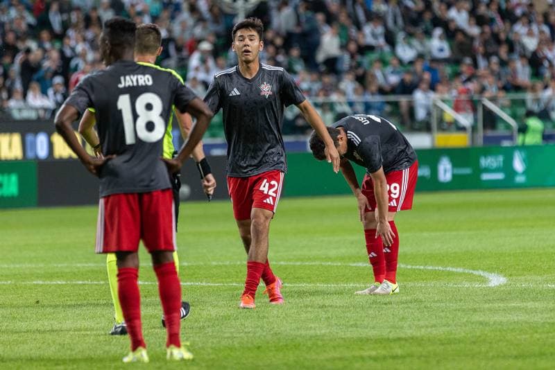 Football. UEFA Europa League. Legia Warsaw - FK Aktobe. 10.07.2025
