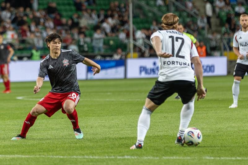 Football. UEFA Europa League. Legia Warsaw - FK Aktobe. 10.07.2025